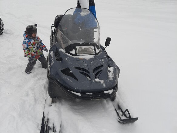 1998 BRP Ski-Doo Skandic 500, синий - вид 1