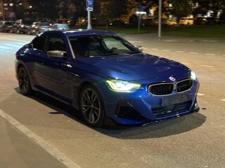 2022 BMW 2 серии M240i xDrive G42, синий, 5800000 рублей, вид 2