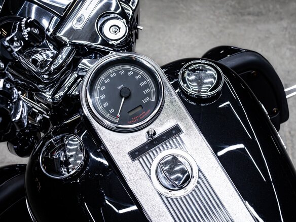 2003 Harley-Davidson Road King, чёрный, 1400000 рублей - вид 19