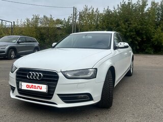 2014 Audi A4 IV (B8) Рестайлинг, белый, 700000 рублей, вид 2