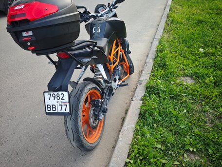 2014 KTM 390 Duke, оранжевый, 380000 рублей, вид 3