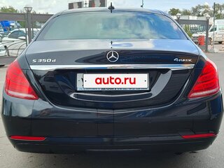 2017 Mercedes-Benz S-Класс 350 CDI BlueTEC Long 7G-TRONIC VI (W222, C217), чёрный, 2600000 рублей, вид 4