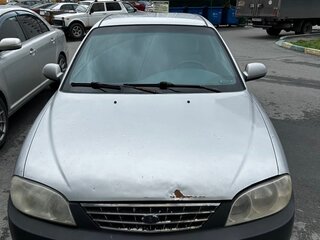 2006 Kia Spectra I Рестайлинг 2, серый, 180000 рублей, вид 3