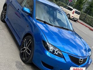 2005 Mazda 3 I (BK), синий, 650000 рублей, вид 2