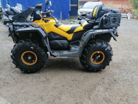 2013 BRP Can-Am Outlander 1000, чёрный, 1630000 рублей, вид 5