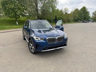 2022 BMW X3 30i xDrive III (G01) Рестайлинг, синий, 3800000 рублей, вид 2