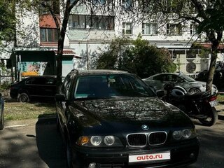 2002 BMW 5 серии 525d IV (E39) Рестайлинг, чёрный, 555213 рублей, вид 2
