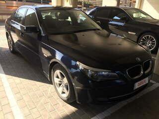 2009 BMW 5 серии 520i V (E60/E61) Рестайлинг, синий, 1650000 рублей, вид 2