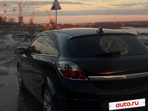 2006 Opel Astra GTC H, чёрный, 360000 рублей - вид 11