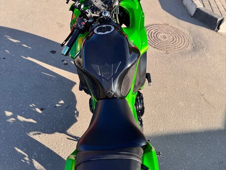 2017 Kawasaki ER-6F (Ninja 650R), зелёный, 650000 рублей, вид 5