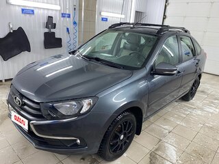 2018 Lada (ВАЗ) Granta I Рестайлинг, серый, 730000 рублей, вид 1