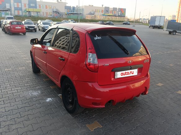 2012 Lada (ВАЗ) Kalina Sport I, красный - вид 4