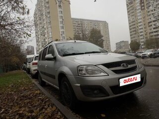 2014 Lada (ВАЗ) Largus I, серебристый, 550000 рублей, вид 1