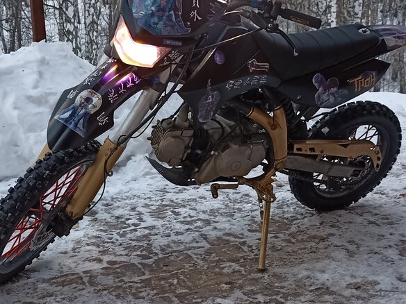 2024 Irbis TTR 125, чёрный, 100000 рублей - вид 7
