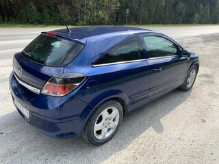 2008 Opel Astra GTC H Рестайлинг, синий, 395000 рублей, вид 4