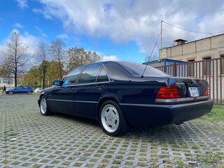 1991 Mercedes-Benz S-Класс 600 Long III (W140), синий, 6500000 рублей, вид 3