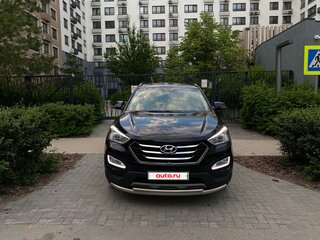 2014 Hyundai Santa Fe III, чёрный, 1670000 рублей, вид 2