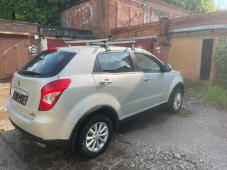 2013 SsangYong Actyon II Рестайлинг, серебристый, 1150000 рублей, вид 4