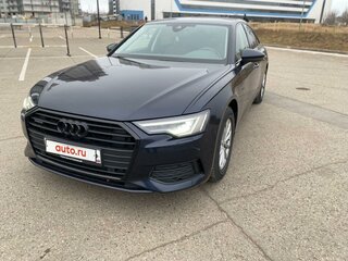 2021 Audi A6 45 TFSI V (C8), синий, 4400000 рублей, вид 3