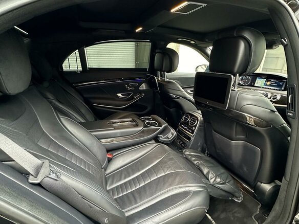 2018 Mercedes-Benz S-Класс 400 d Long VI (W222, C217) Рестайлинг, чёрный, 6850000 рублей - вид 8