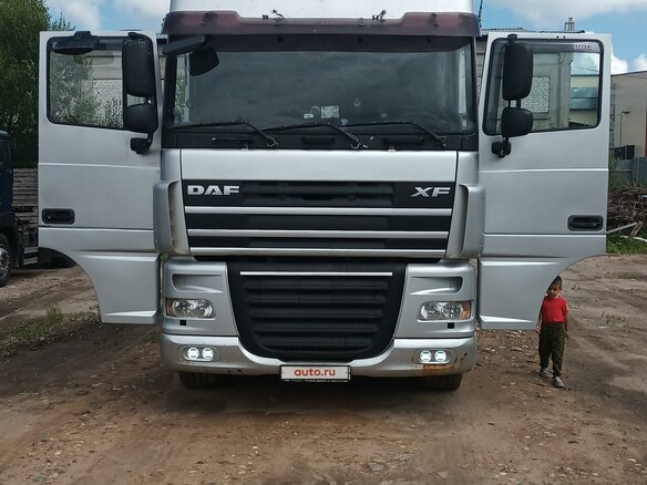 1998 DAF 95XF, серебристый, 1600000 рублей