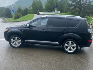 2007 Mitsubishi Outlander II, чёрный, 1200000 рублей, вид 1