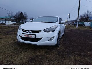 2011 Hyundai Elantra V (MD), белый, 850000 рублей, вид 3