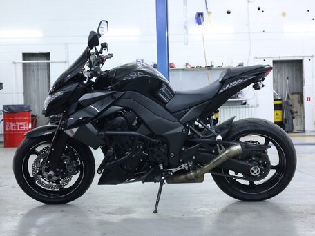 2014 Kawasaki Z 1000, чёрный, 750000 рублей, вид 2