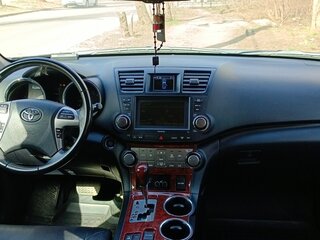 2013 Toyota Highlander II (XU40) Рестайлинг, чёрный, 2400000 рублей, вид 5