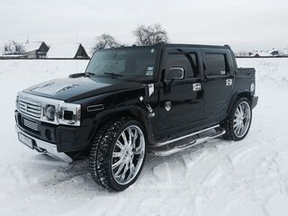 2005 Hummer H2 I, чёрный, 3460105 рублей, вид 2