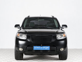 2008 Hyundai Santa Fe II, чёрный, 1279000 рублей, вид 2