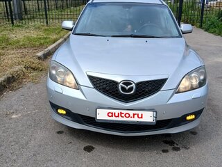 2006 Mazda 3 I (BK) Рестайлинг, серебристый, 750000 рублей, вид 1