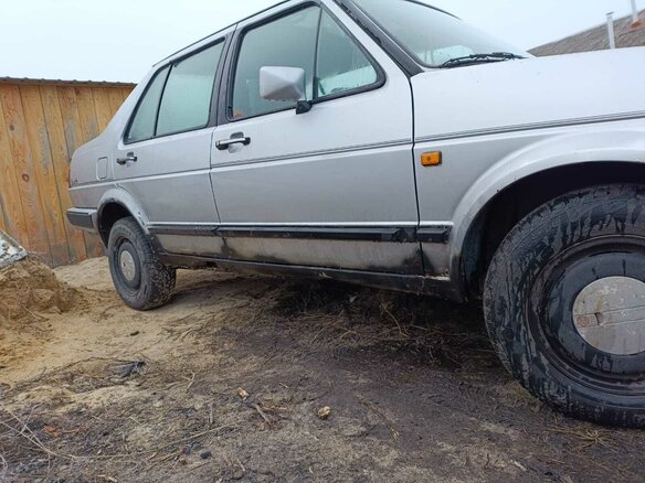 1987 Volkswagen Jetta II, серебристый, 80000 рублей - вид 13