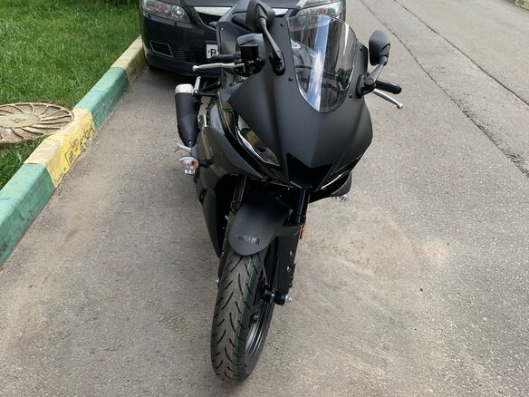 2020 Yamaha YZF-R3, чёрный, 800000 рублей - вид 1