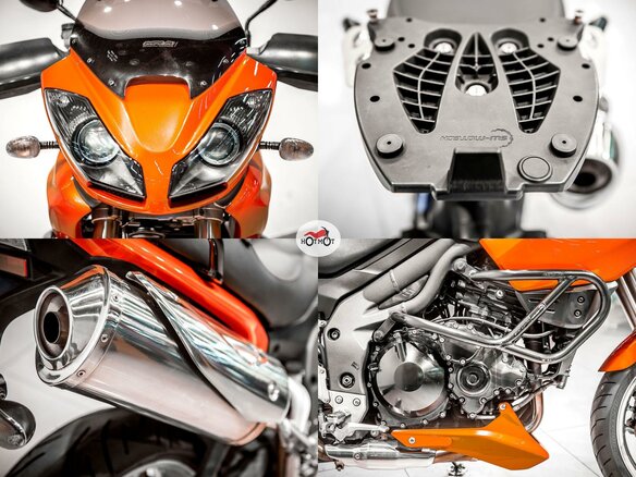 2009 Triumph Tiger 1050, оранжевый - вид 9