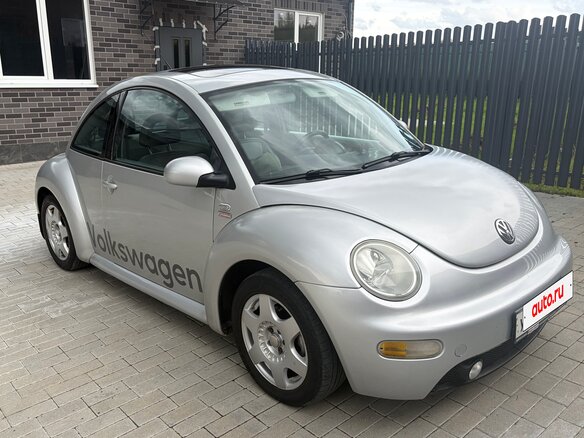 2000 Volkswagen Beetle I (A4), серебристый, 570000 рублей - вид 2