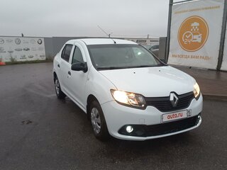 2015 Renault Logan II, белый, 400000 рублей, вид 4