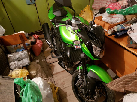 2013 Kawasaki Z 750, зелёный, 550000 рублей, вид 3