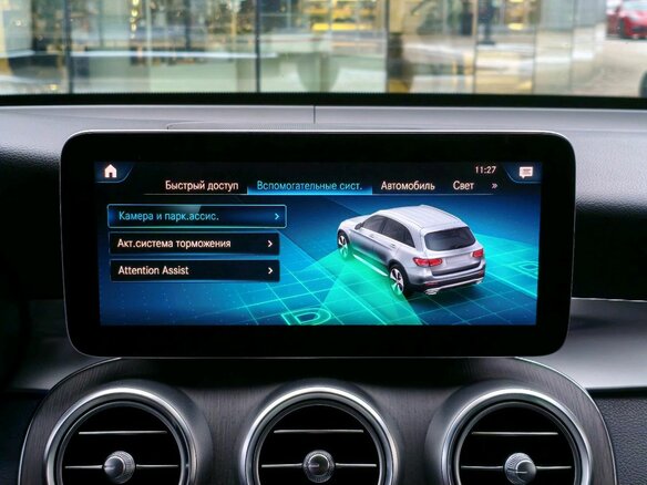 2019 Mercedes-Benz GLC 300 d I (X253) Рестайлинг, чёрный, 3500000 рублей - вид 22