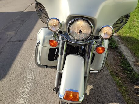 2007 Harley-Davidson Electra Glide, белый, 683339 рублей, вид 4