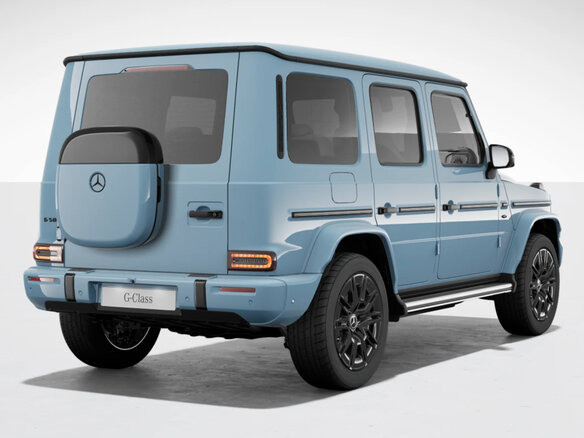 2024 Mercedes-Benz G-Класс 580 III (W465) Рестайлинг, голубой - вид 5