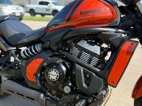2018 Kawasaki EN650 Vulcan S, оранжевый, 640000 рублей, вид 4