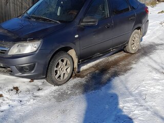 2018 Lada (ВАЗ) Granta I, серебристый, 540000 рублей, вид 3