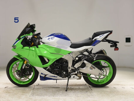 2024 Kawasaki ZX-6 Ninja, зелёный, 1450000 рублей, вид 2