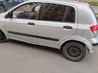 2004 Hyundai Getz I, серебристый, 280000 рублей, вид 4