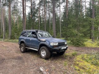 1991 Toyota Land Cruiser 80 Series, синий, 900000 рублей, вид 3