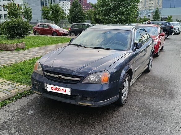 2004 Chevrolet Evanda, синий, 370000 рублей