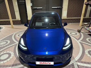 2020 Tesla Model Y Long Range I, синий, 4000000 рублей, вид 1