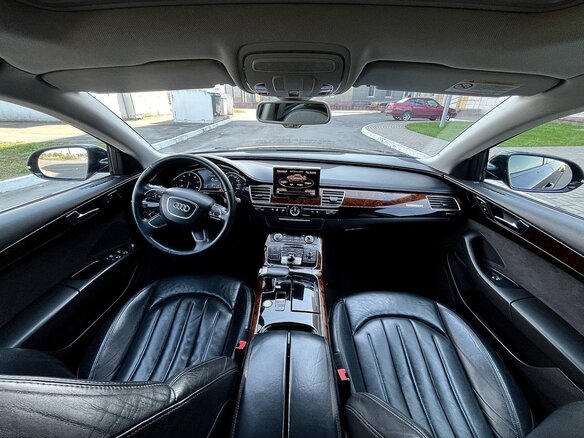 2011 Audi A8 Long III (D4), чёрный, 1800000 рублей - вид 18