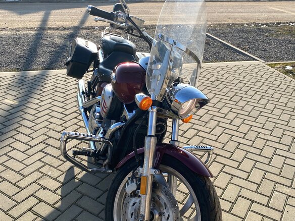 2006 Honda VTX 1300, красный, 580000 рублей - вид 7